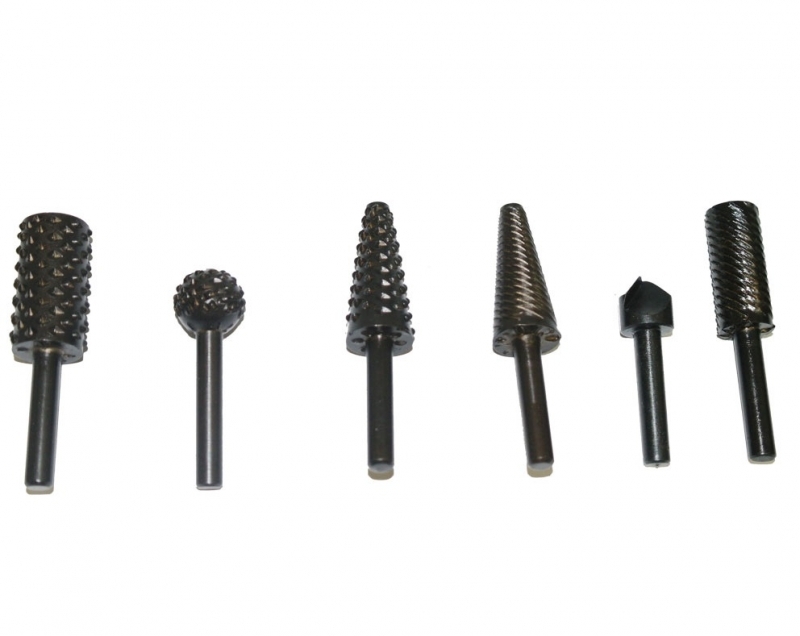 Frese e raspe rotative serie da 6 pz Pg professional