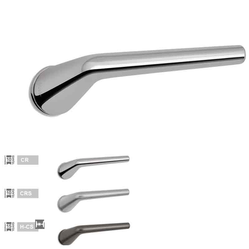 Maniglie per porte interne Lift R6 con bocchetta a scomparsa Ento