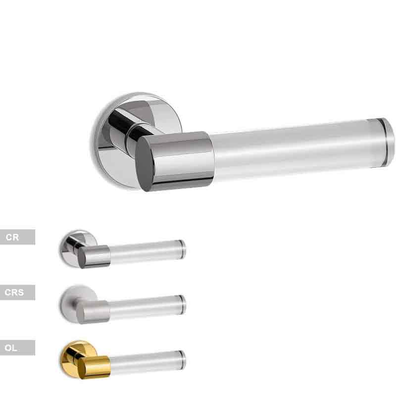 Maniglie per porte interne Ghost R6 Ento