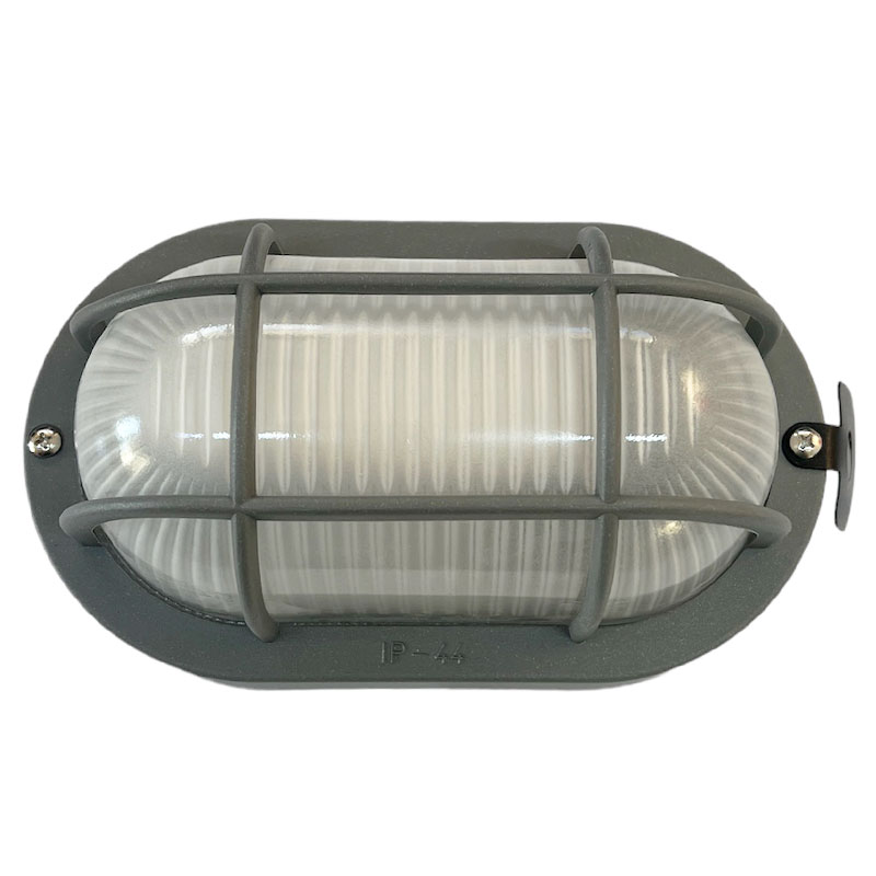 Plafoniera Ovale con Gabbia 60 Watt E27 Leo