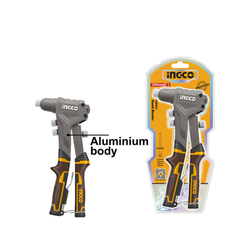 Rivettatrice manuale in alluminio Ingco HR081