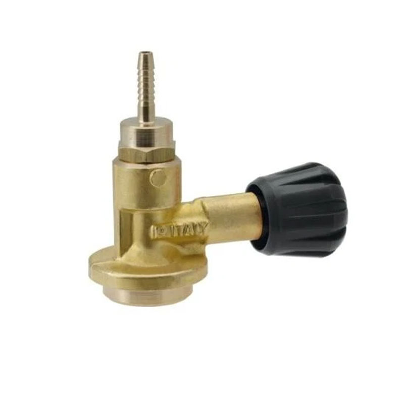 Rubinetto gas per kit di saldatura Turboset 90 con attacco da 7-16