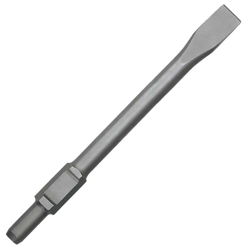 Scalpello piatto per demolitore attacco Esagonale 38 mm da 410 mm