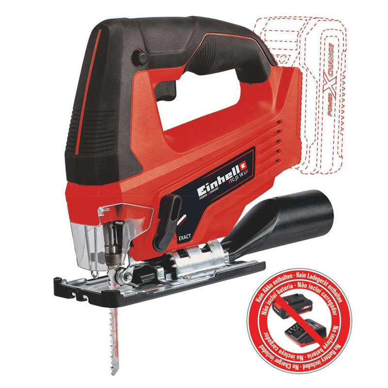 Seghetto alternativo a batteria Einhell TC-JS 18 Li Solo