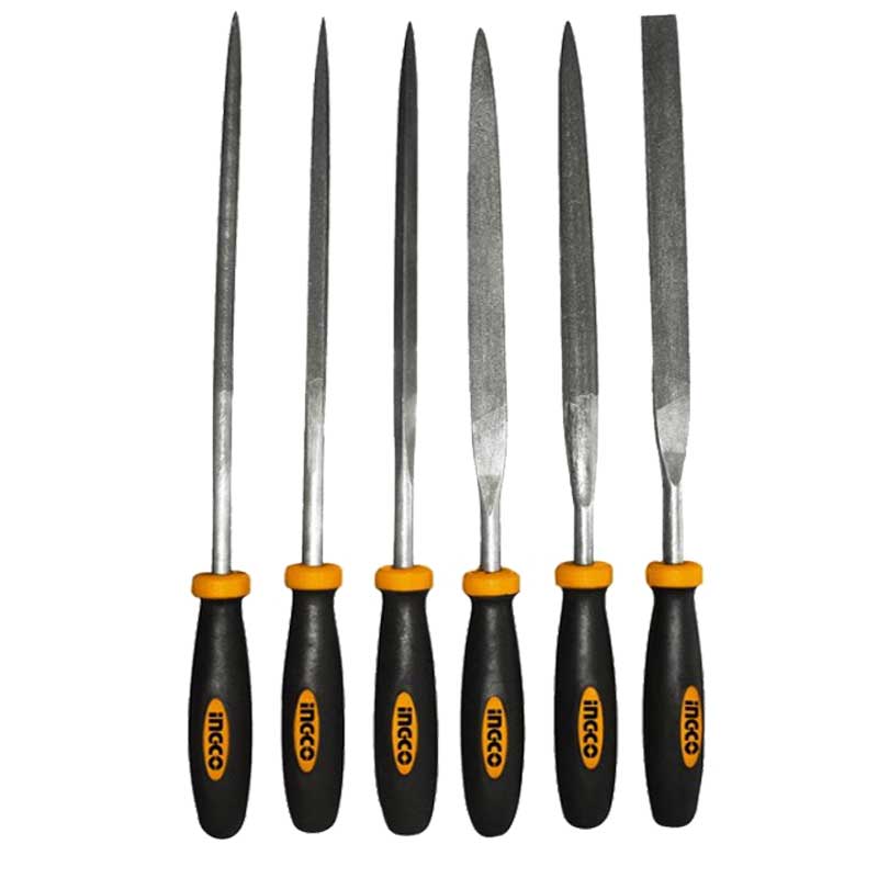 Set lime ad ago 6 pz Ingco HKTF63