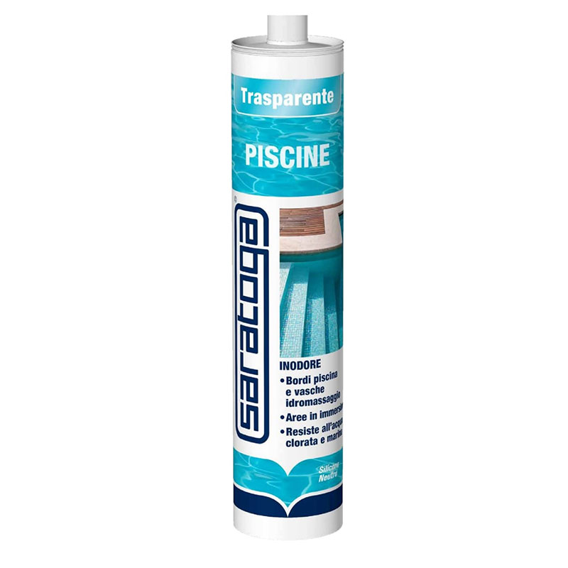 Silicone per piscine Neutro Saratoga Trasparente 280ml