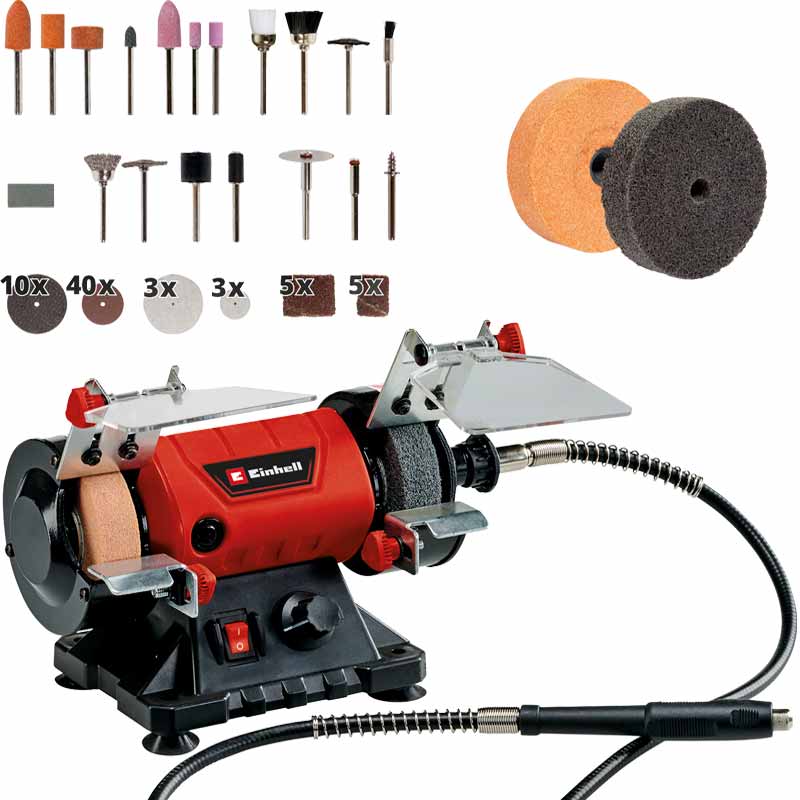 Smerigliatrice da banco combinata TC-XG 75 Kit Einhell