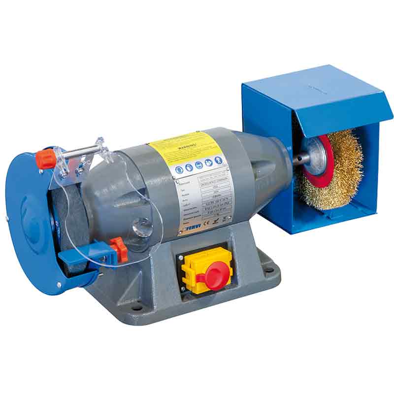 Smerigliatrice da banco combinata Fervi 0553