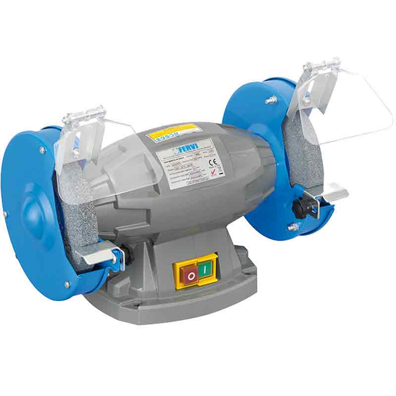 Smerigliatrice da banco con doppia mola Fervi 0023