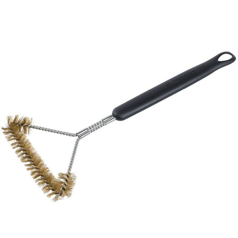 Spazzola triangolare in acciaio per barbecue Outdoorchef