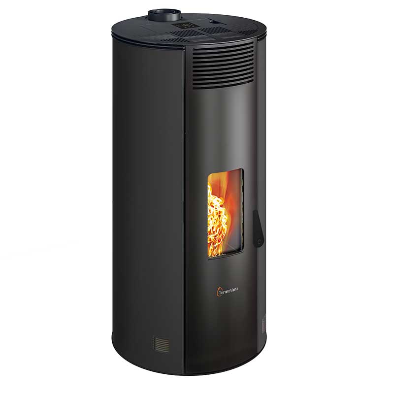 Stufa A Pellet Fancy PJ Canalizzabile 12 kW Termovana Classe A+