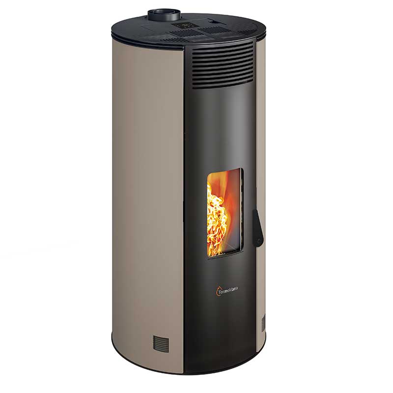 Stufa A Pellet Fancy PJ Canalizzabile 12 kW Termovana Classe A+ -  Giordanojolly