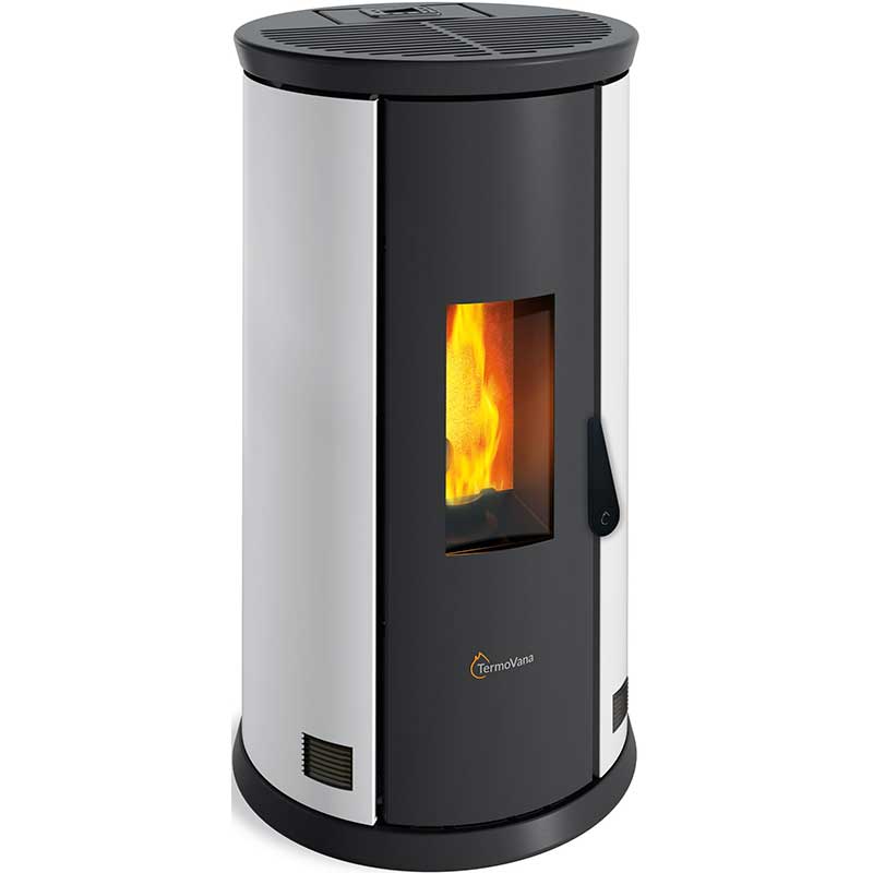 Stufa A Pellet Fancy Canalizzabile 12 kW Termovana Classe A+