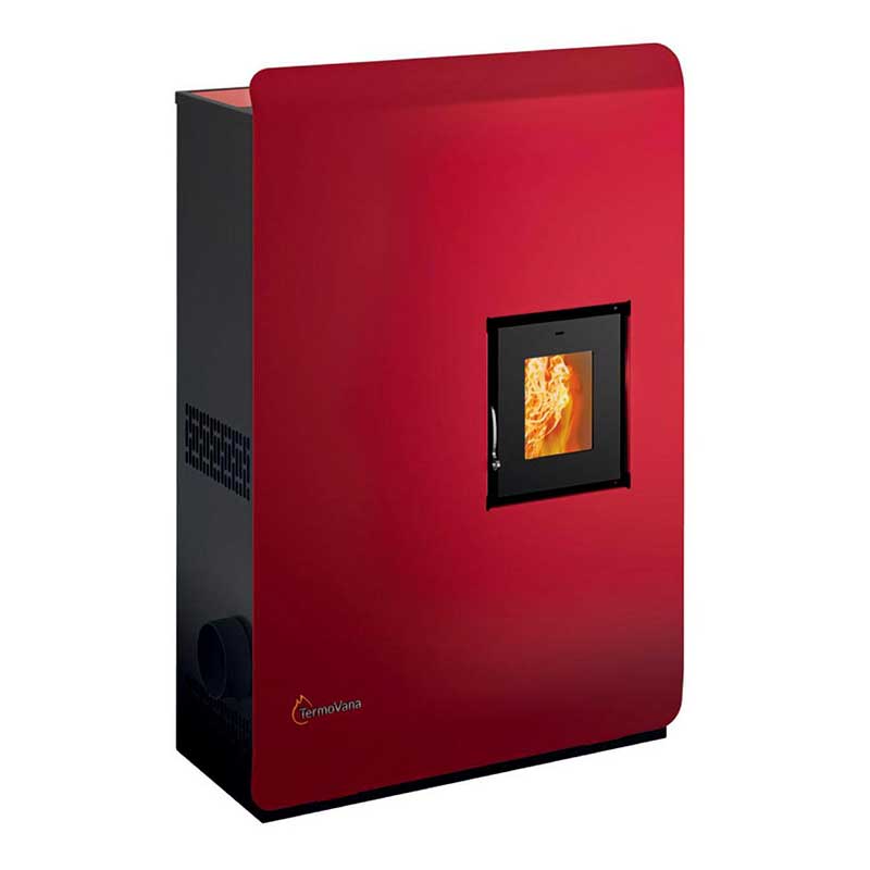 Stufa a pellet Air Wave plus 8 Kw Termovana classe A++ 