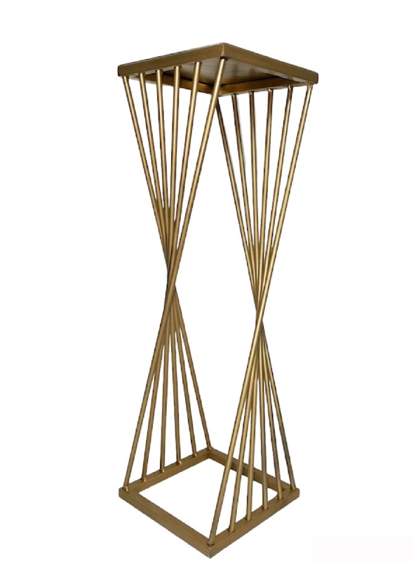 Tavolino in metallo per eventi Musa (Prodotto artigianale) Made in Italy