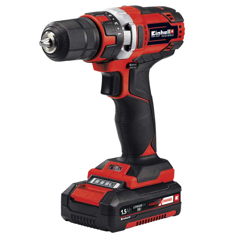 Trapano a batteria 18V  Einhell TC-Cd 18/35 Li 1x1,5 Ah