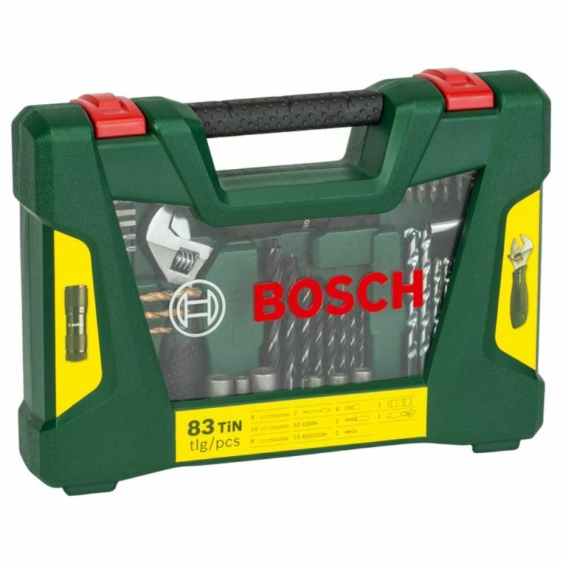 Set 83pz. di punte per foratura e bit di avvitamento V-Line Bosch