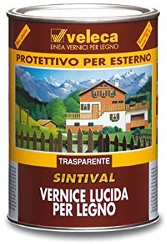 Flatting trasparente lucido Sintival Veleca da 1 Lt.