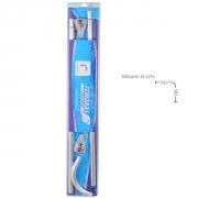 Asta doccia angolare cromo 90x90 cm d 22 cm Feridras 017008