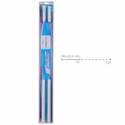 Asta doccia dritta bianco estensibile 75 fino 220 cm d 22 cm Feridras 017046