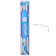 Asta doccia angolare bianco 90x90 cm d 22 cm Feridras 017047