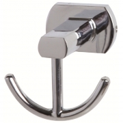 Appendino cromo con piastrine in acciaio antirugine linea deluxe Feridras 091036-b