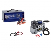 Caricabatterie auto moto 12 volt con compressore 10 bar Einhell le-ck 22-e