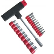 Cacciavite portainserti con impugnatura a t serie 22 pcs Kippen