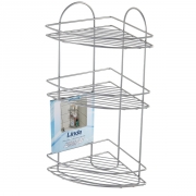 Mensola angolare 3 ripiani trattamento antiruggine linea linda Feridras 160003-b