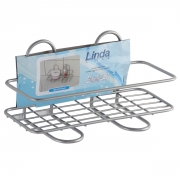 Mensola rettangolare 1 ripiano trattamento antiruggine linea linda Feridras 160006-b