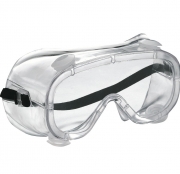 Occhiale panoramico in plastica Neri