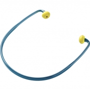 Auricolari ad archetto in polietilene Neri