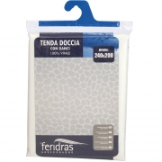 Tenda doccia in vinile 240x200 cm Feridras 187060