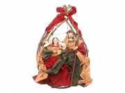 Fuoriporta nativita coccia 40cm