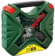 Set punte 65 pz per foratura ed avvitamento