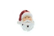 Babbo natale in miniatura rosso con led