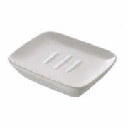 Portasapone in ceramica bianco linea dublino Feridras 275011-b