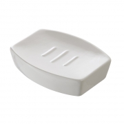 Portasapone in ceramica bianco linea parigi Feridras 275014-b