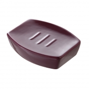 Portasapone in ceramica viola linea parigi Feridras 275017-b