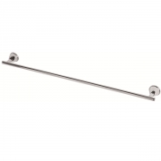 Portasciugamani cromo con piastrine in acciaio antiruggine 60 cm linea classic Feridras 285014-b