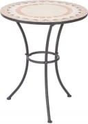 Tavolo mosaico tondo diam 60 decorazione sun