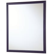 Specchio con cornice in abs blu 50x60 cm Feridras 332014