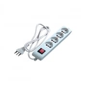 Multipresa 4 posti con interruttore Kippen