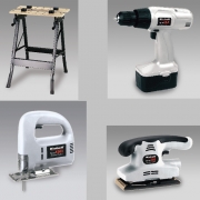 Levigatrice trapano a batteria seghetto banchetto woodmaster Einhell