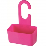 Porta oggetti doccia in pvc rosa Feridras 528004