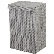 Portabiancheria da 72 lt bianco e grigio Feridras 557001