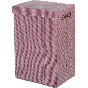 Portabiancheria da 72 lt bianco e rosso Feridras 557002