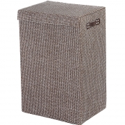 Portabiancheria da 72 lt bianco e marrone Feridras 557003