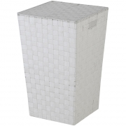 Portabiancheria in poliestere da 46 lt bianco Feridras 557008