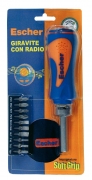 Cacciavite a cricchetto con radio integrata 7194-5